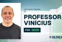 Quem é Professor Vinícius, candidato a deputado federal do RS pelo PSOL