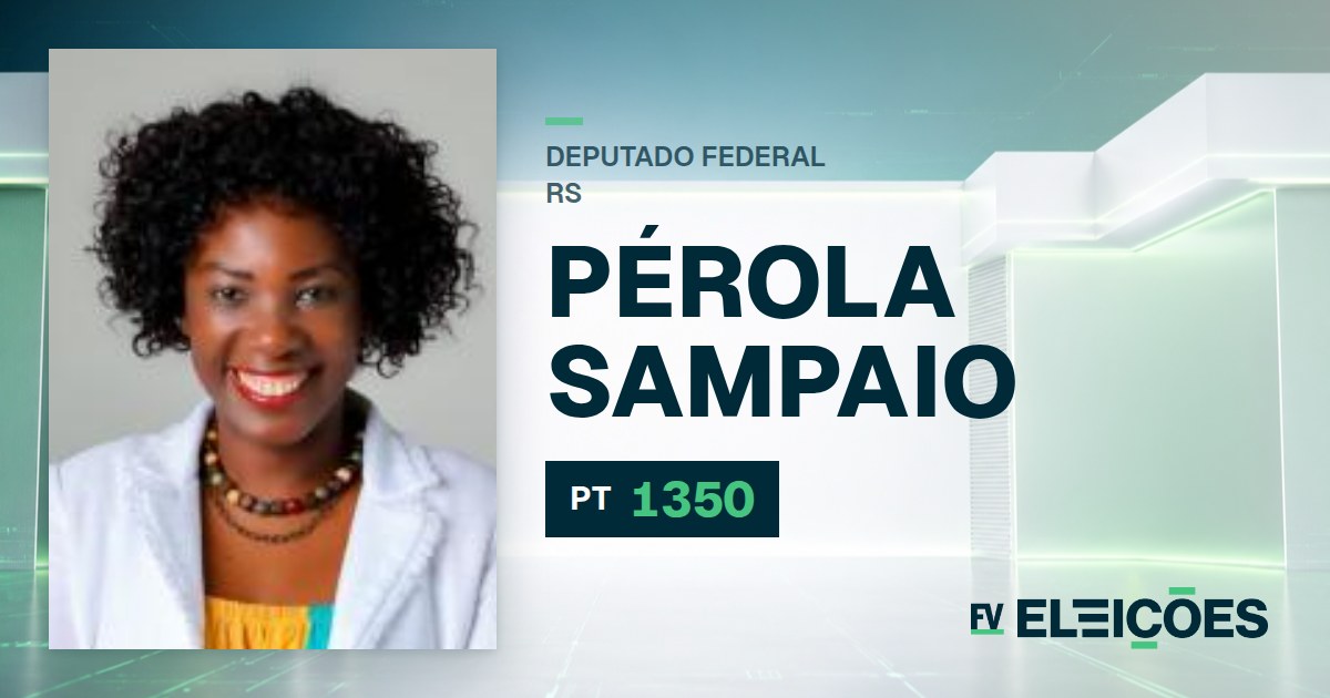 Quem é Pérola Sampaio, candidata a deputada federal do RS pelo PT