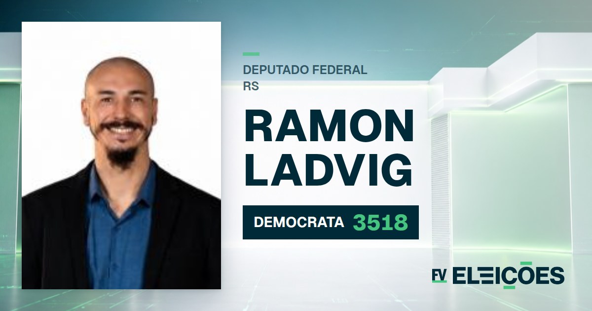 Quem é Ramon Ladvig, candidato a deputado federal do RS pelo DEMOCRATA