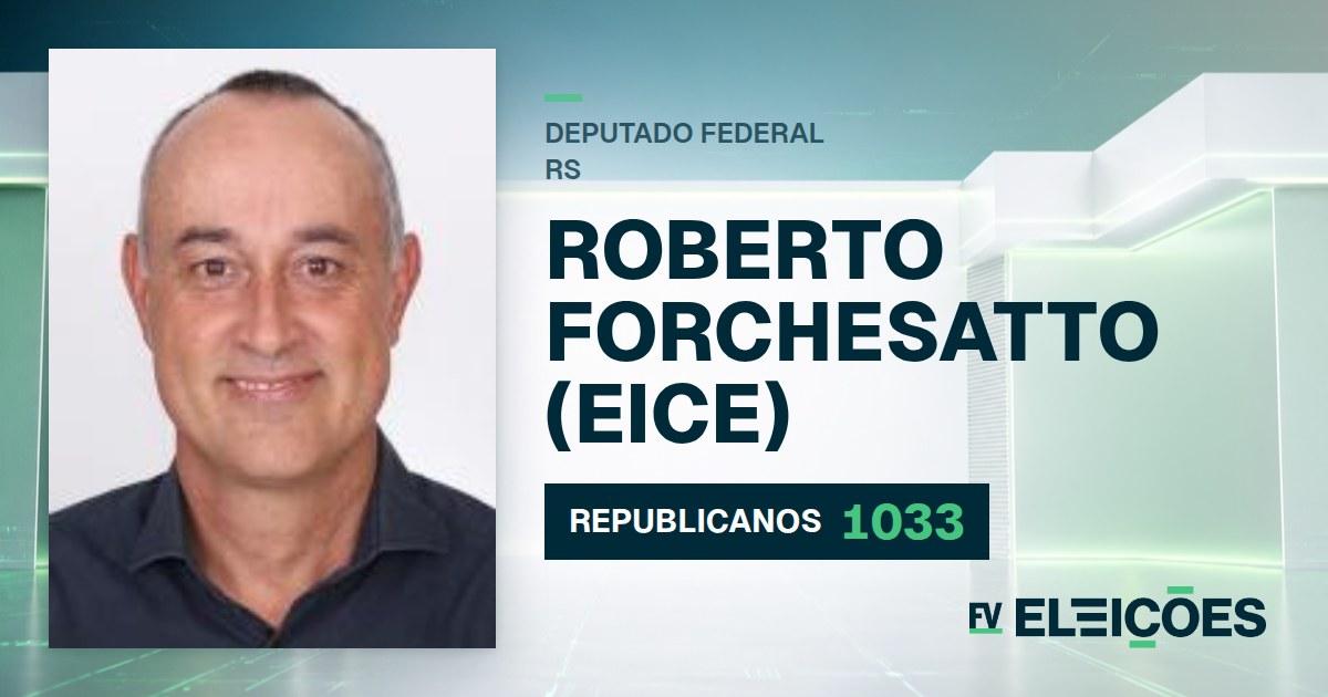 Quem é Roberto Forchesatto (eice), candidato a deputado federal do RS pelo REPUBLICANOS