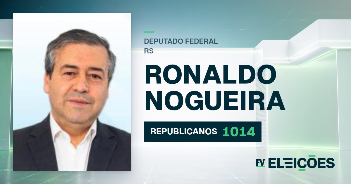 Quem é Ronaldo Nogueira, candidato a deputado federal do RS pelo REPUBLICANOS