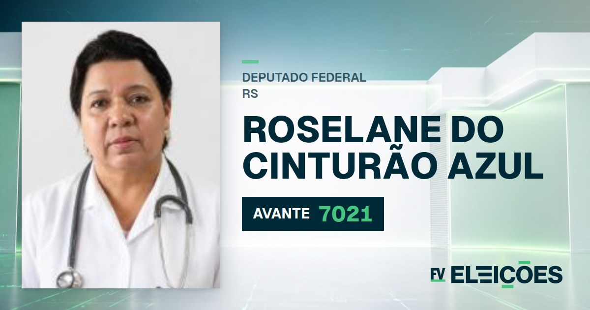 Quem é Roselane do Cinturão Azul, candidata a deputada federal do RS pelo AVANTE