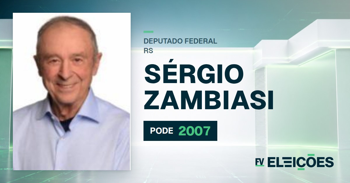 Quem é Sérgio Zambiasi, candidato a deputado federal do RS pelo PODE