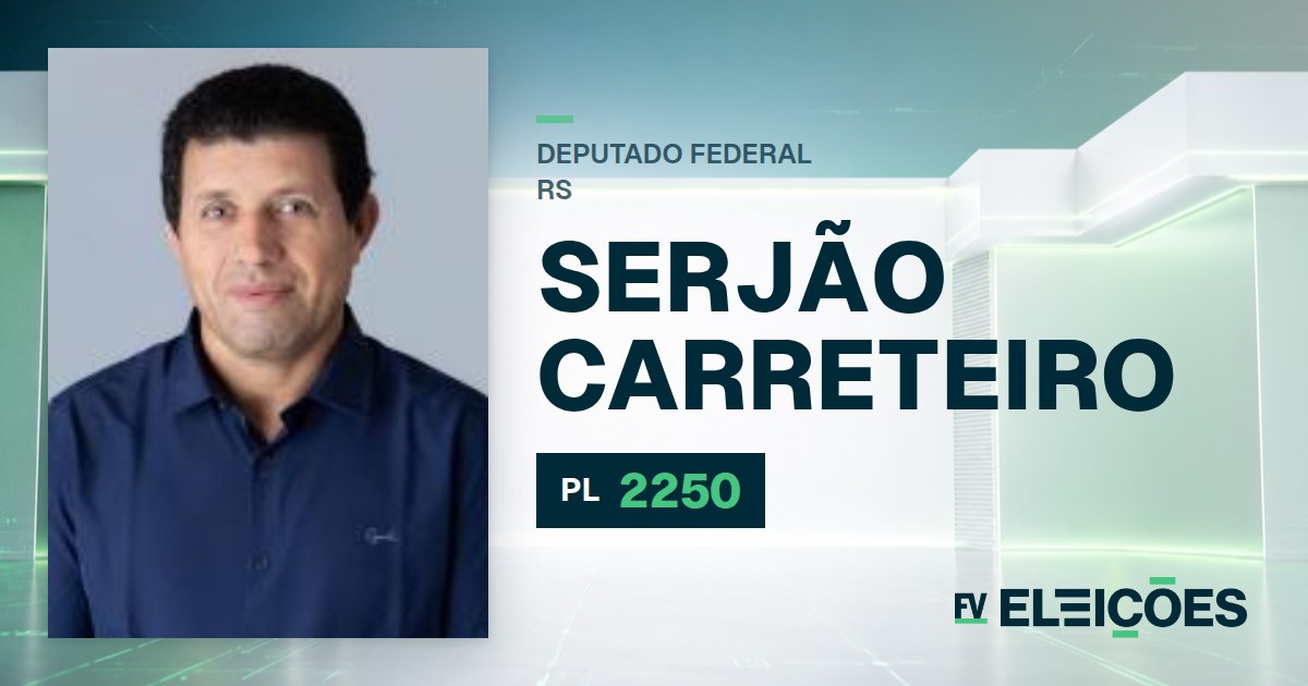 Quem é Serjão Carreteiro, candidato a deputado federal do RS pelo PL