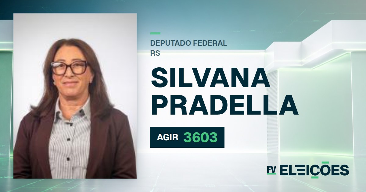 Quem é Silvana Pradella, candidata a deputada federal do RS pelo AGIR