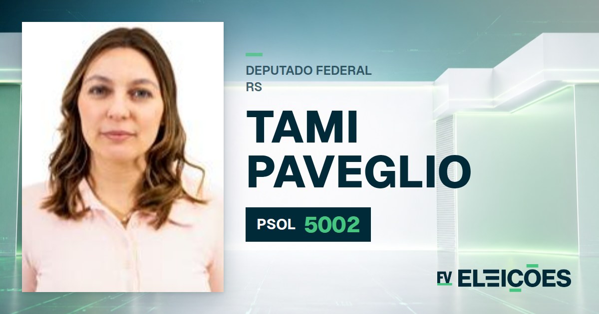 Quem é Tami Paveglio, candidata a deputada federal do RS pelo PSOL