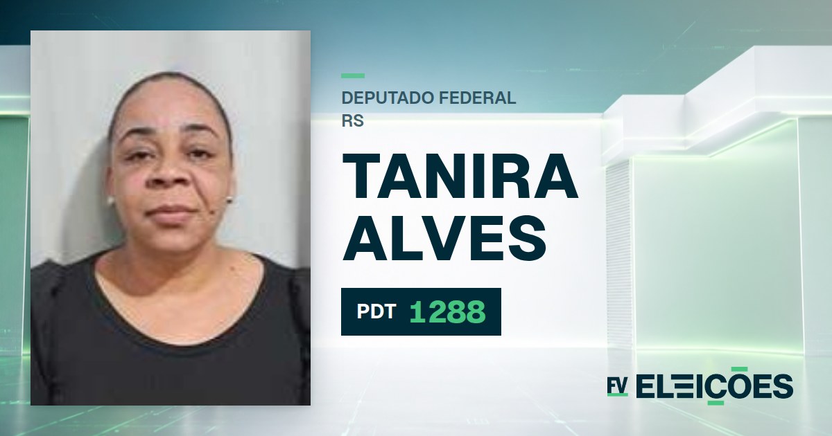 Quem é Tanira Alves, candidata a deputada federal do RS pelo PDT