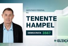 Quem é Tenente Hampel, candidato a deputado federal do RS pelo DEMOCRATA