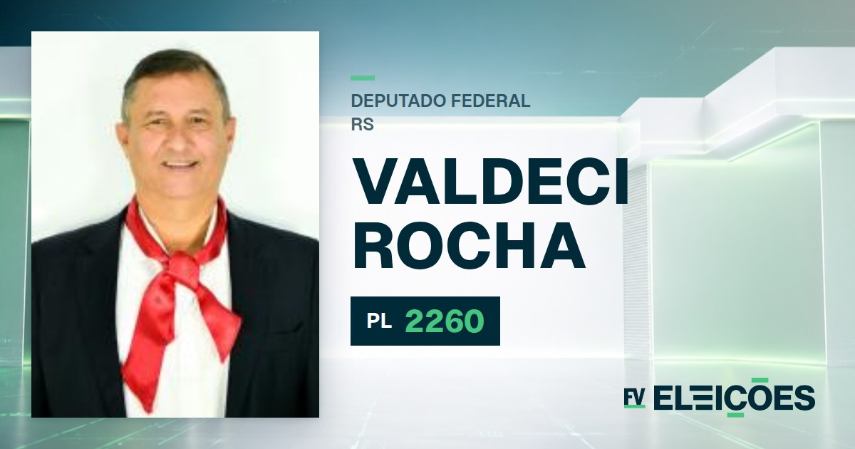 Quem é Valdeci Rocha, candidato a deputado federal do RS pelo PL