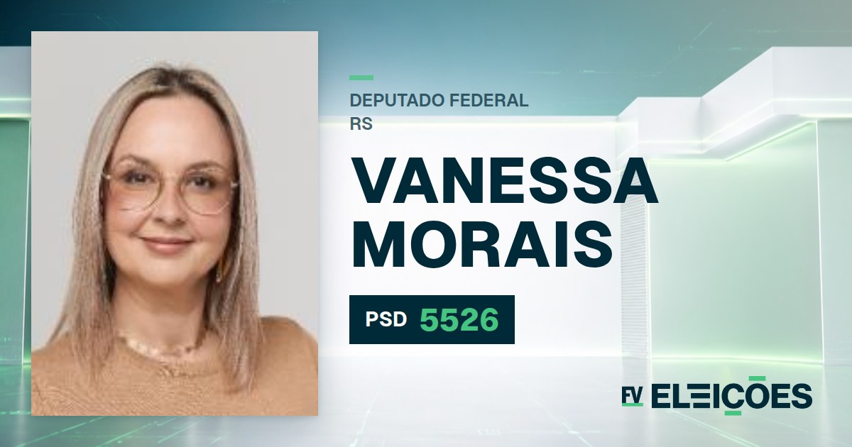 Quem é Vanessa Morais, candidata a deputada federal do RS pelo PSD