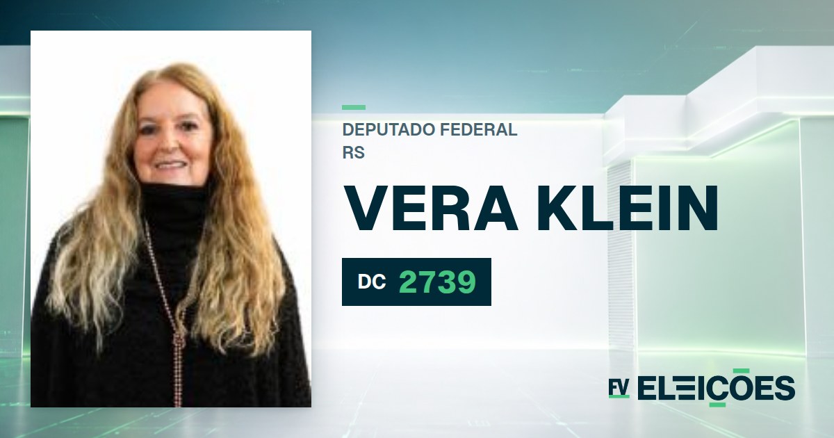 Quem é Vera Klein, candidata a deputada federal do RS pelo DC