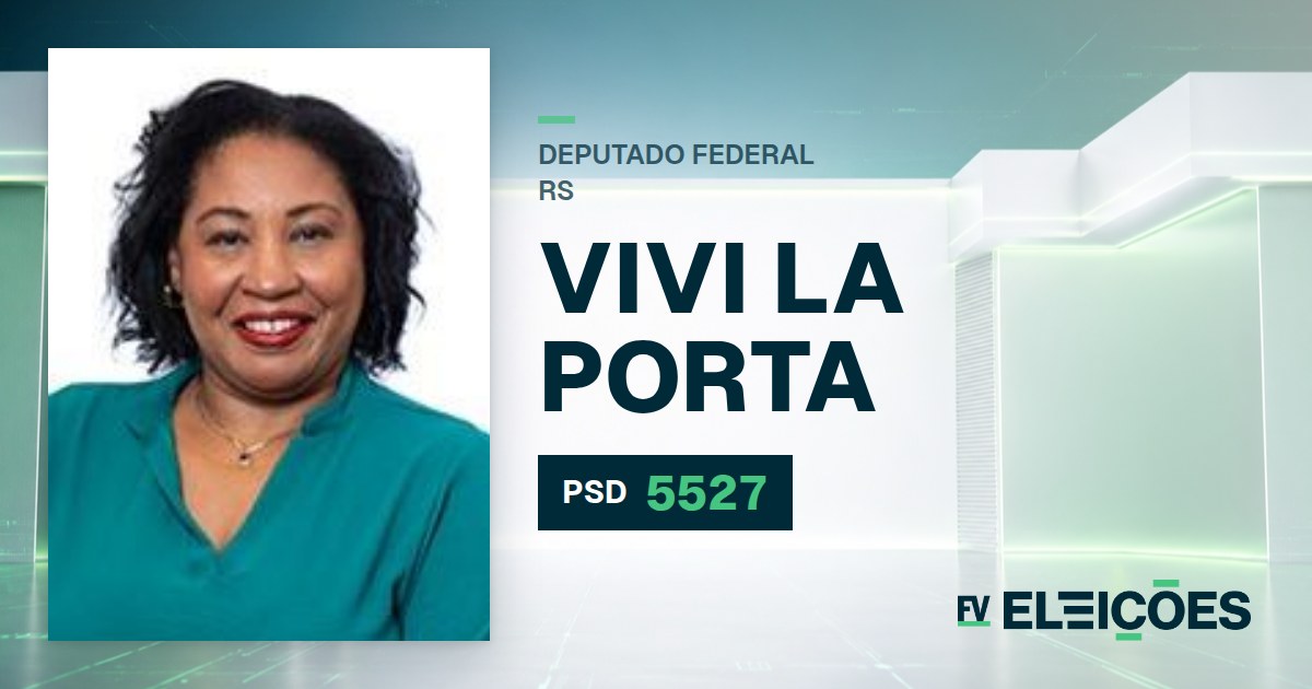 Quem é Vivi La Porta, candidata a deputada federal do RS pelo PSD
