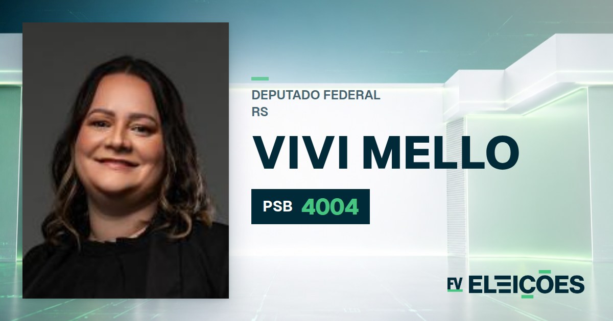 Quem é Vivi Mello, candidata a deputada federal do RS pelo PSB