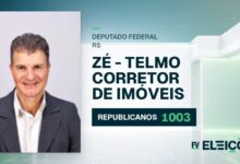 Quem é Zé - Telmo Corretor de Imóveis, candidato a deputado federal do RS pelo REPUBLICANOS