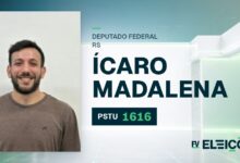 Quem é Ícaro Madalena, candidato a deputado federal do RS pelo PSTU
