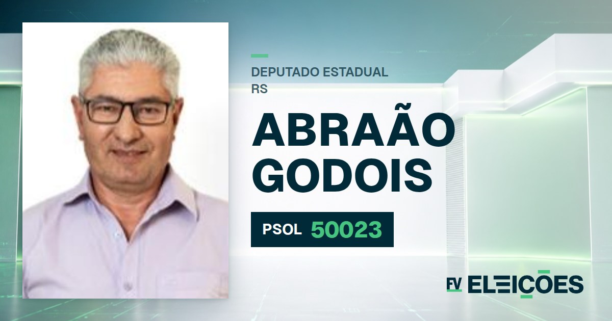 Quem é Abraão Godois, candidato a deputado estadual do RS pelo PSOL