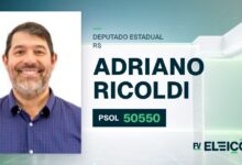 Quem é Adriano Ricoldi, candidato a deputado estadual do RS pelo PSOL