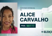 Quem é Alice Carvalho, candidata a deputada estadual do RS pelo PSOL