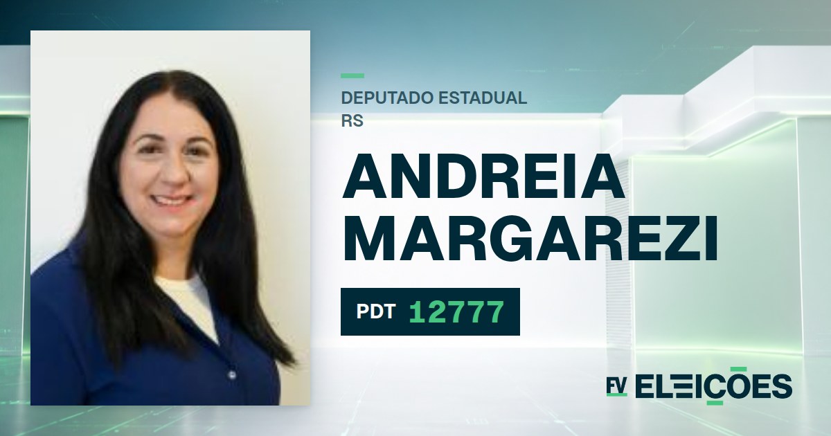 Quem é Andreia Margarezi, candidata a deputada estadual do RS pelo PDT