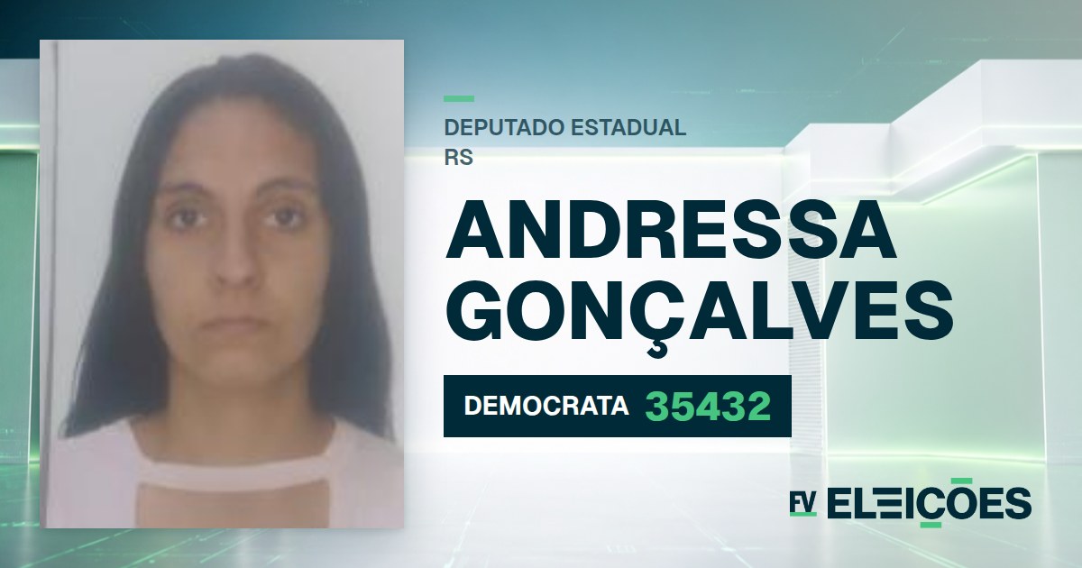 Quem é Andressa Gonçalves, candidata a deputada estadual do RS pelo DEMOCRATA