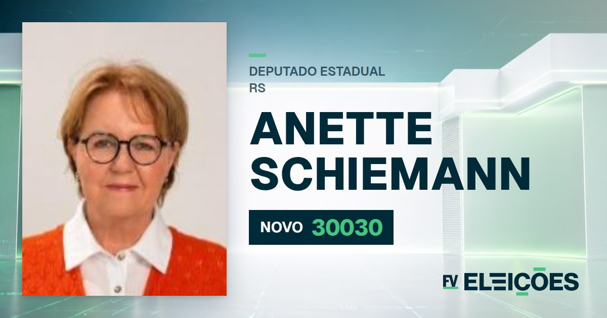 Quem é Anette Schiemann, candidata a deputada estadual do RS pelo NOVO