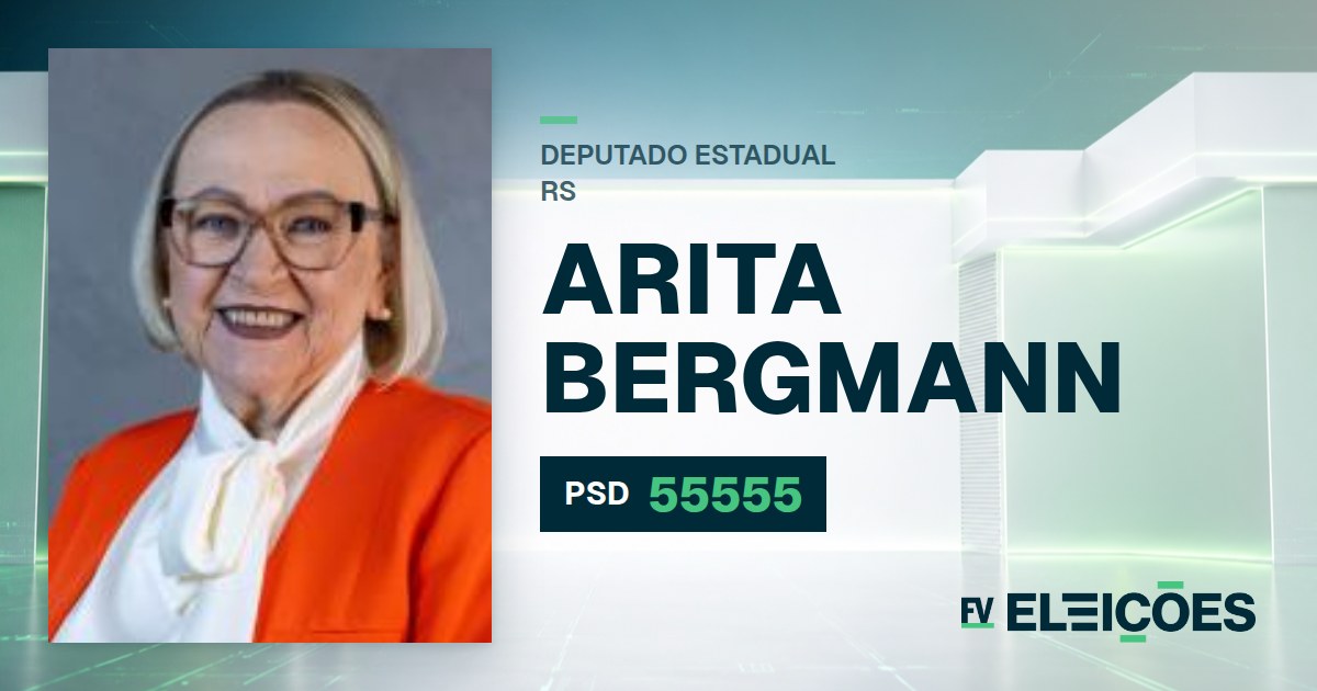 Quem é Arita Bergmann, candidata a deputada estadual do RS pelo PSD