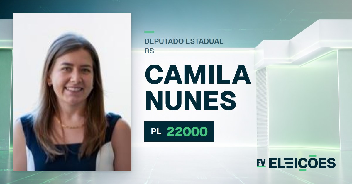 Quem é Camila Nunes, candidata a deputada estadual do RS pelo PL