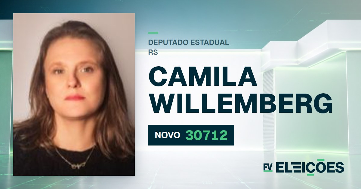 Quem é Camila Willemberg, candidata a deputada estadual do RS pelo NOVO