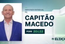 Quem é Capitão Macedo, candidato a deputado estadual do RS pelo PODE