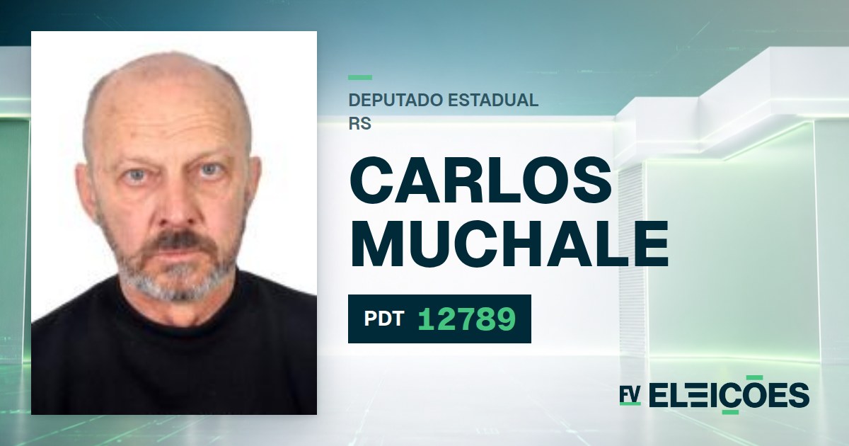 Quem é Carlos Muchale, candidato a deputado estadual do RS pelo PDT