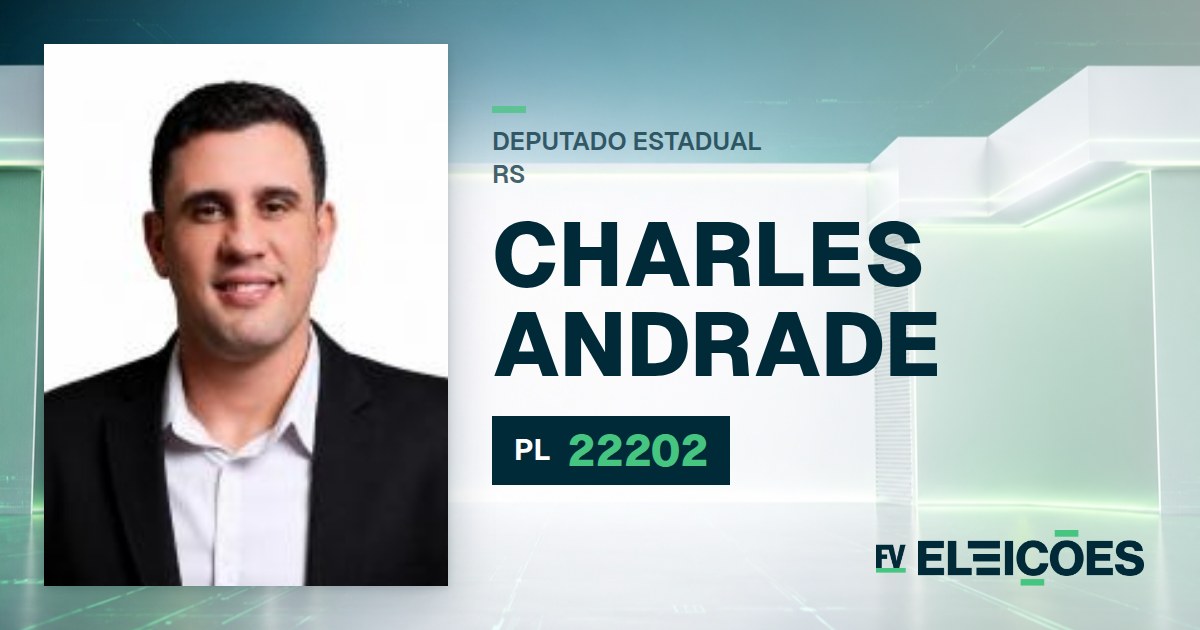 Quem é Charles Andrade, candidato a deputado estadual do RS pelo PL