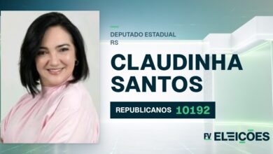 Quem é Claudinha Santos, candidata a deputada estadual do RS pelo REPUBLICANOS