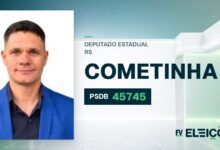 Quem é Cometinha, candidato a deputado estadual do RS pelo PSDB
