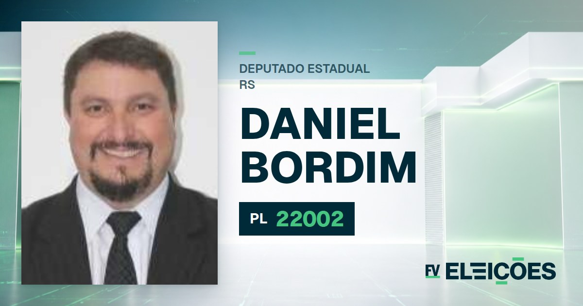 Quem é Daniel Bordim, candidato a deputado estadual do RS pelo PL