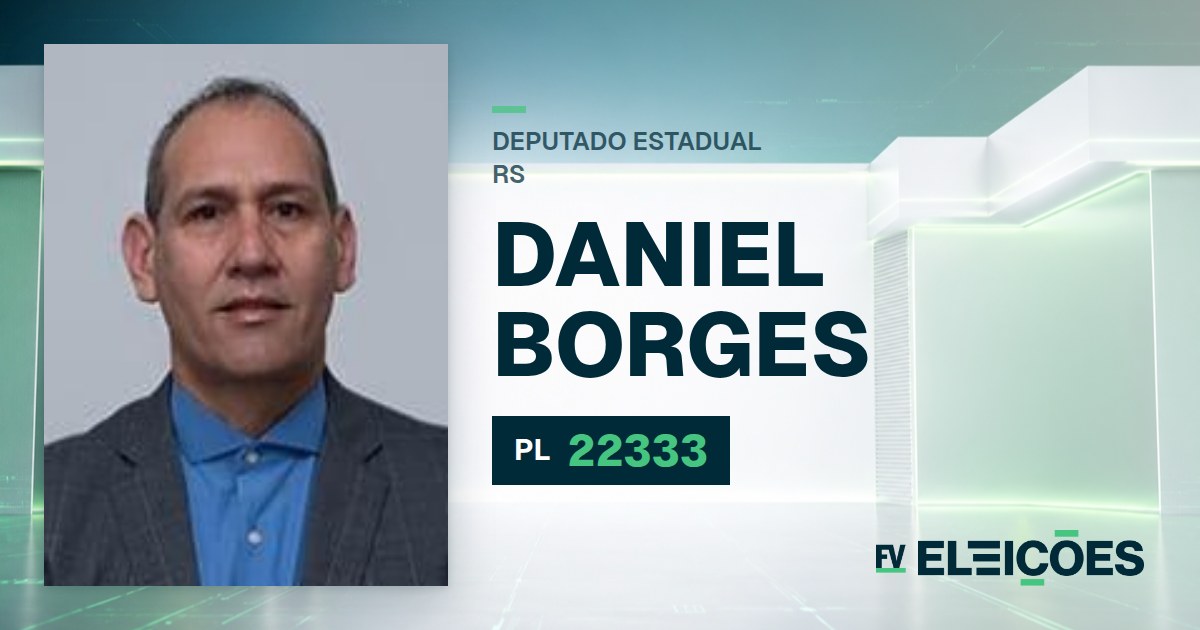 Quem é Daniel Borges, candidato a deputado estadual do RS pelo PL