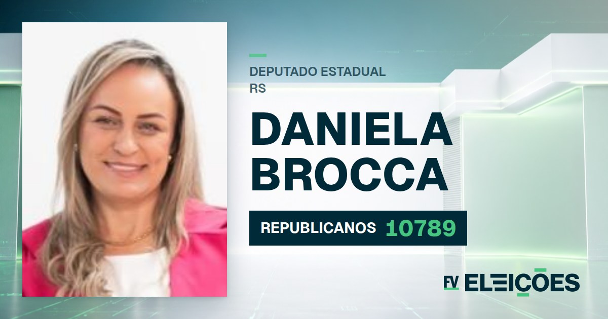 Quem é Daniela Brocca, candidata a deputada estadual do RS pelo REPUBLICANOS