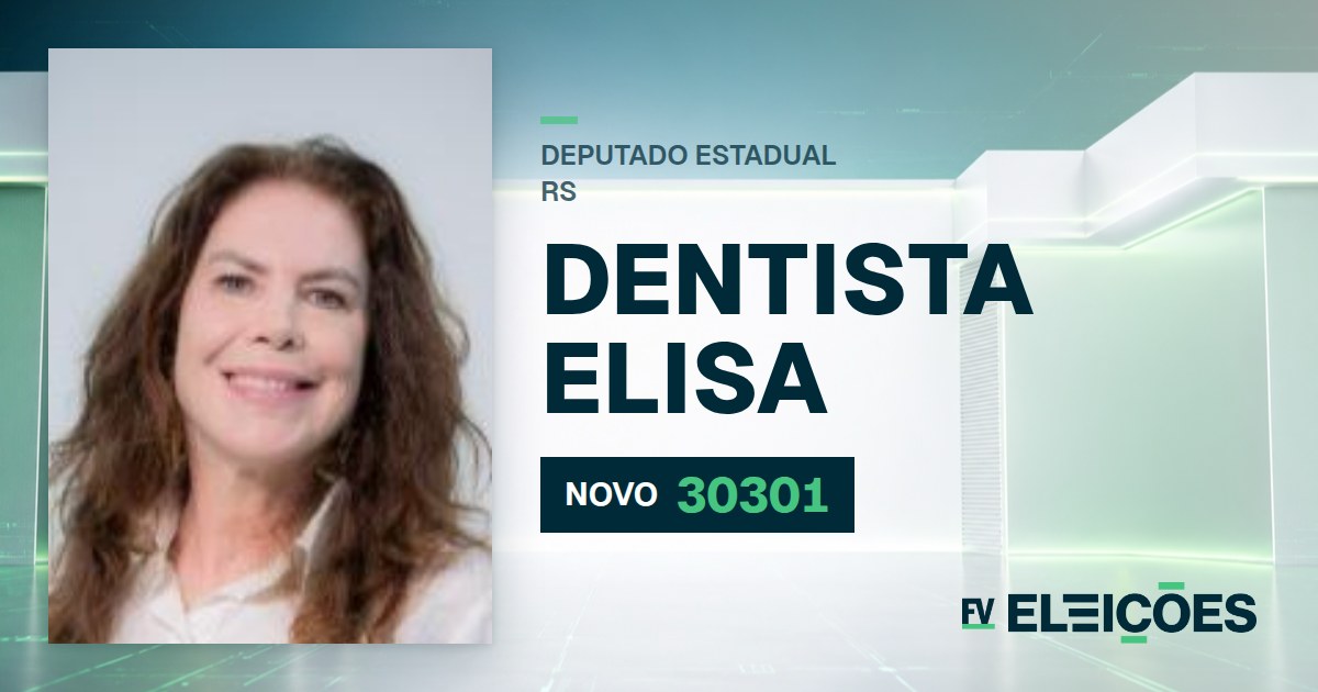 Quem é Dentista Elisa, candidata a deputada estadual do RS pelo NOVO