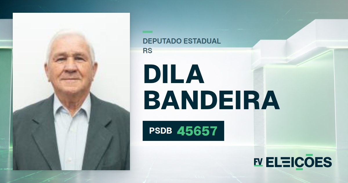 Quem é Dila Bandeira, candidato a deputado estadual do RS pelo PSDB