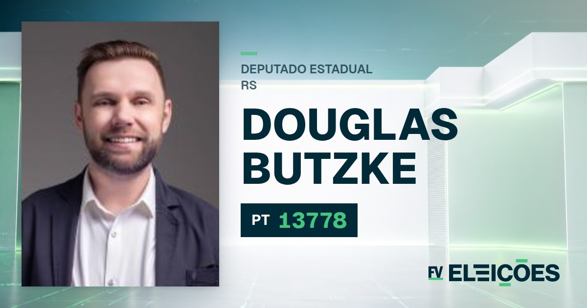 Quem é Douglas Butzke, candidato a deputado estadual do RS pelo PT