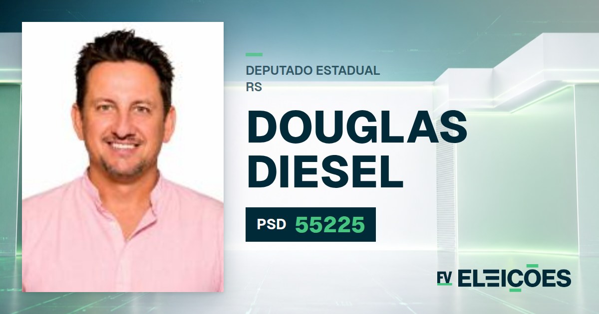 Quem é Douglas Diesel, candidato a deputado estadual do RS pelo PSD