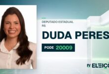 Quem é Duda Peres, candidata a deputada estadual do RS pelo PODE