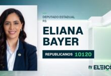 Quem é Eliana Bayer, candidata a deputada estadual do RS pelo REPUBLICANOS