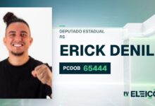 Quem é Erick Denil, candidato a deputado estadual do RS pelo PCDOB