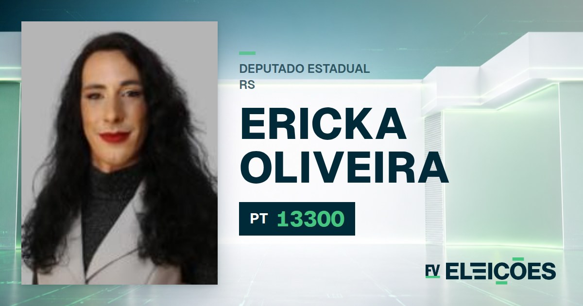 Quem é Ericka Oliveira, candidata a deputada estadual do RS pelo PT