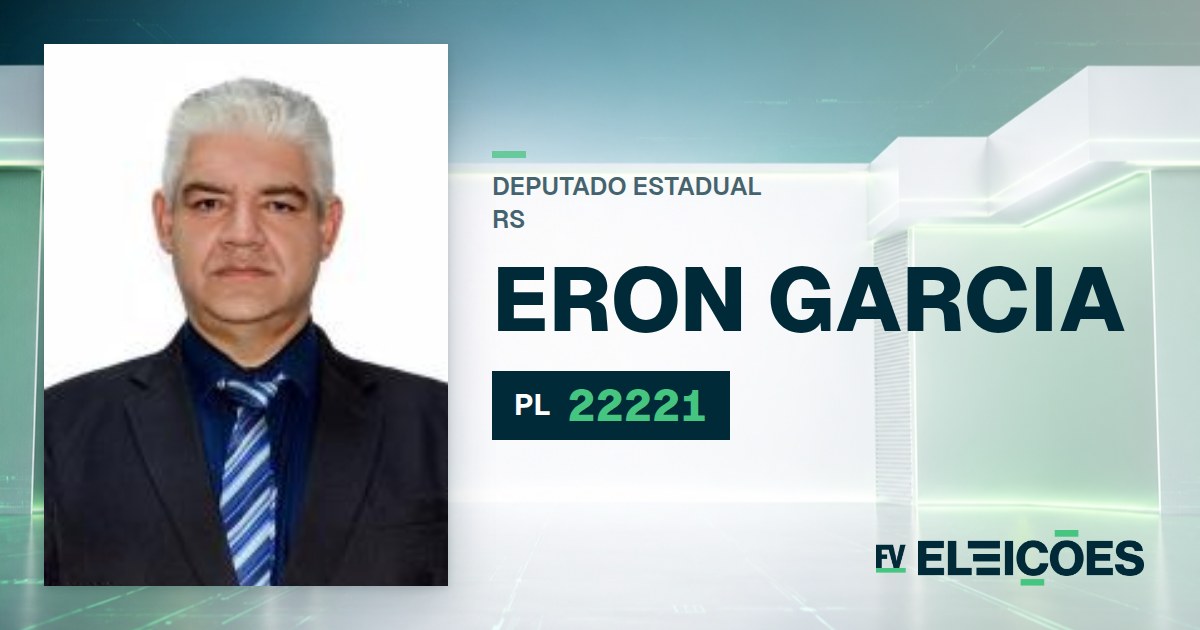 Quem é Eron Garcia, candidato a deputado estadual do RS pelo PL