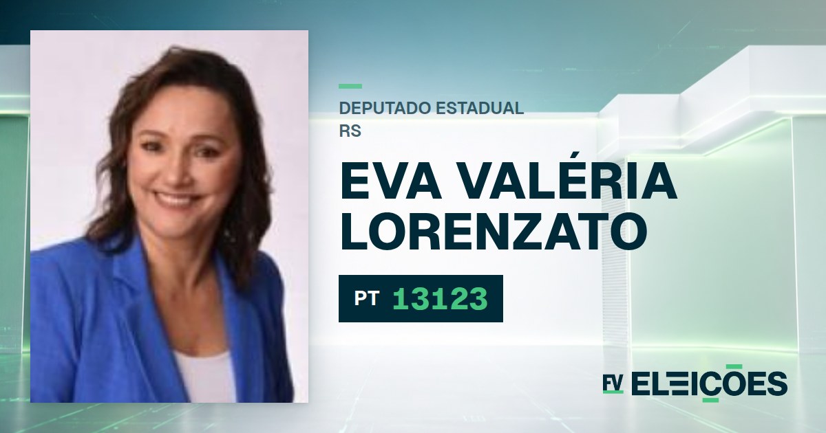 Quem é Eva Valéria Lorenzato, candidata a deputada estadual do RS pelo PT
