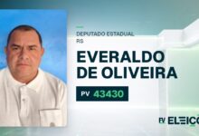 Quem é Everaldo de Oliveira, candidato a deputado estadual do RS pelo PV