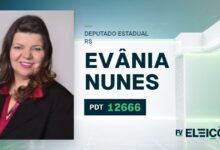 Quem é Evânia Nunes, candidata a deputada estadual do RS pelo PDT