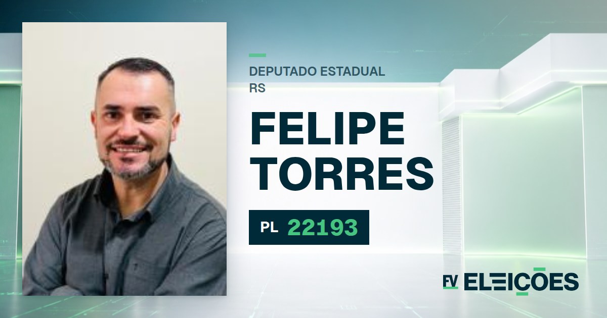 Quem é Felipe Torres, candidato a deputado estadual do RS pelo PL