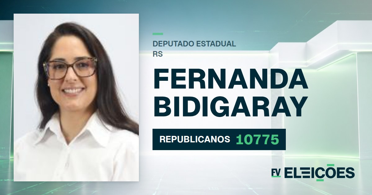 Quem é Fernanda Bidigaray, candidata a deputada estadual do RS pelo REPUBLICANOS
